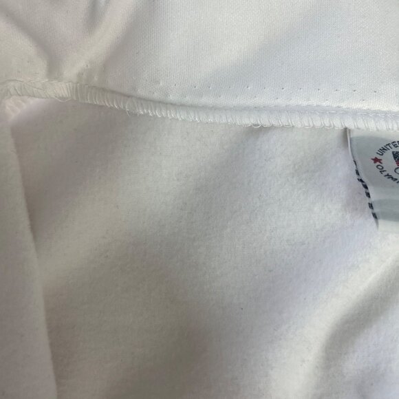Team USA Olympic Committee Full Zip Jacket XL White Made In USA - Picture 8 of 10